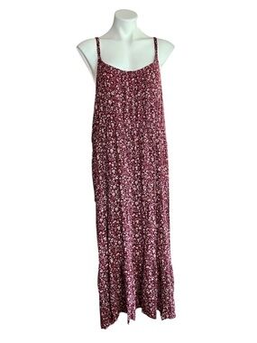 Wallflower Boho Cottagecore Floral Maxi Dress 3X Plus Y2K Whimsigoth